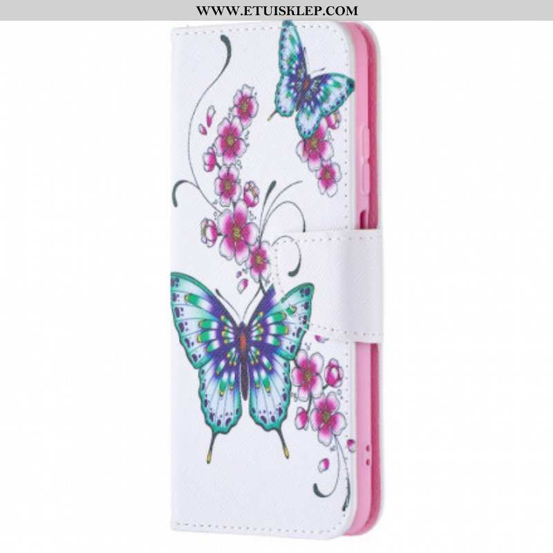 Etui Folio do Xiaomi Redmi Note 10 / 10S Cudowne Motyle